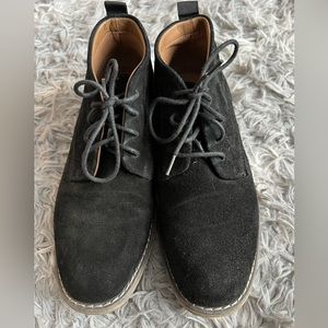 Sonoma | Leather Collection Black Suede Mens Boot